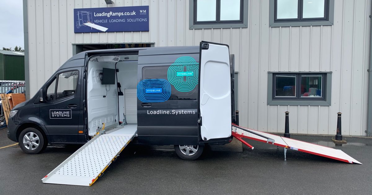 Loadline Systems | Loading Ramps Demonstration Van on the Road